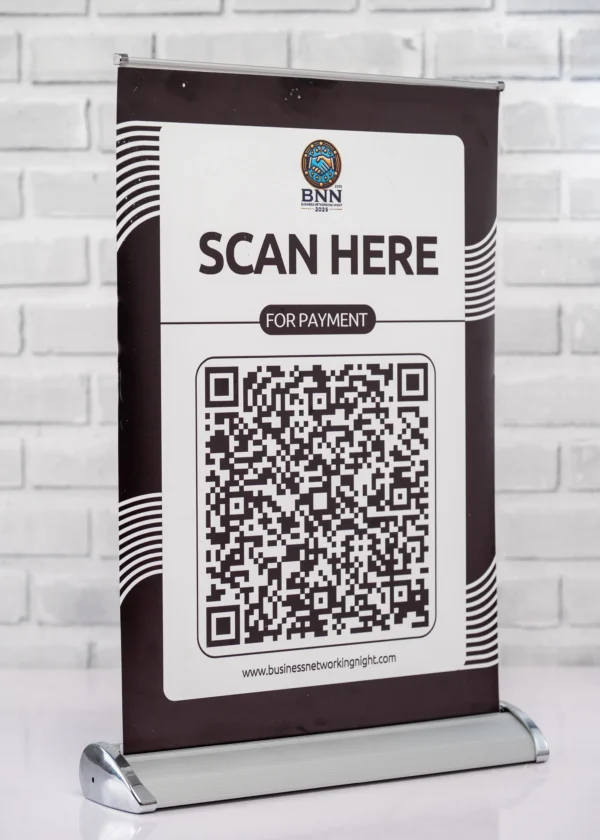 A3 & A4 Table Banners Desktop Display Reception Areas Nairobi Call WhatsApp 0119383838 Credible Point