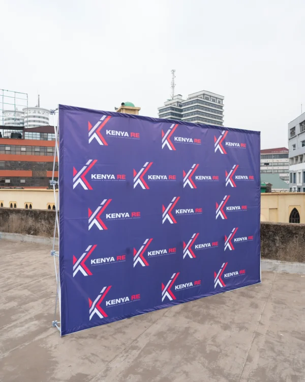 Collapsible Backdrop Stands 2.26m to 4.58m PVC Fabric Printing Nairobi | Call / WhatsApp 0119383838 | Credible Point