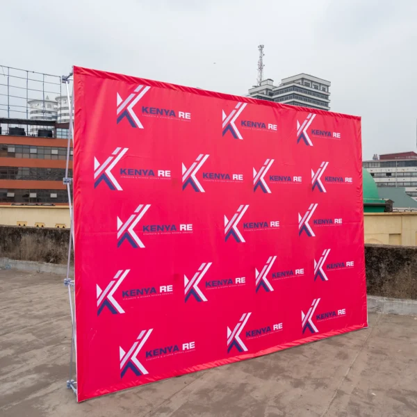 Collapsible Backdrop Stands 2.26m to 4.58m PVC Fabric Printing Nairobi | Call / WhatsApp 0119383838 | Credible Point