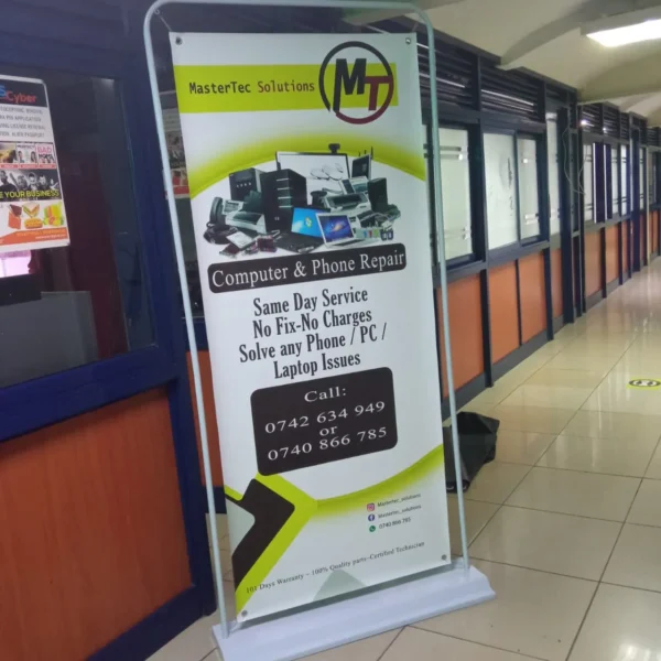 Door Frame Banner Stand 180x80cm Entrance Display Nairobi Call WhatsApp 0119383838 Credible Point