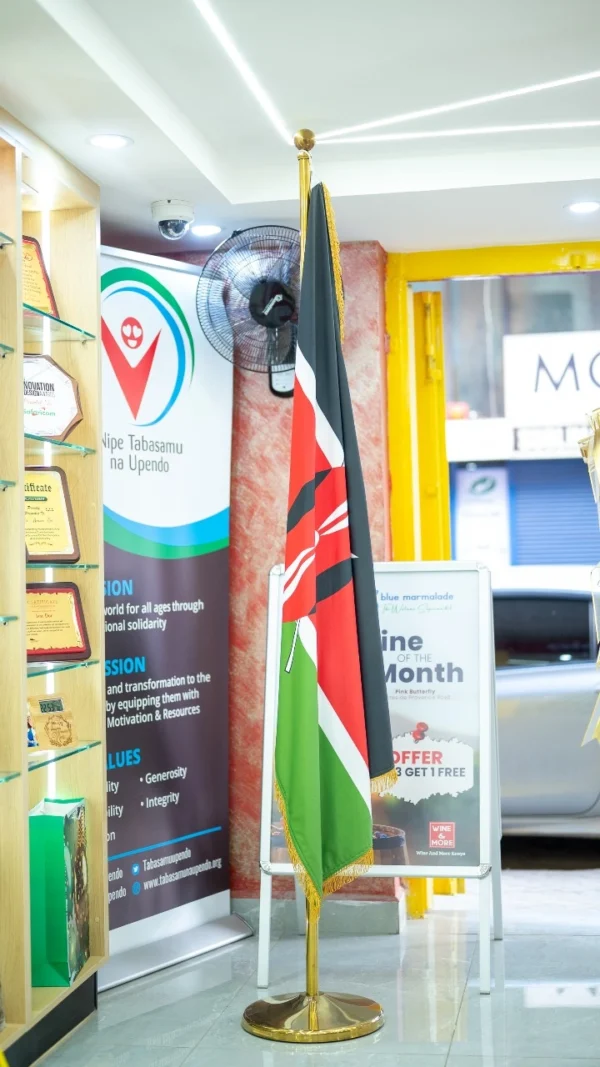 Affordable Extendable 2m to 2.6m Flag Pole Large Format Flag Nairobi | Call / WhatsApp 0119383838 | Credible Point