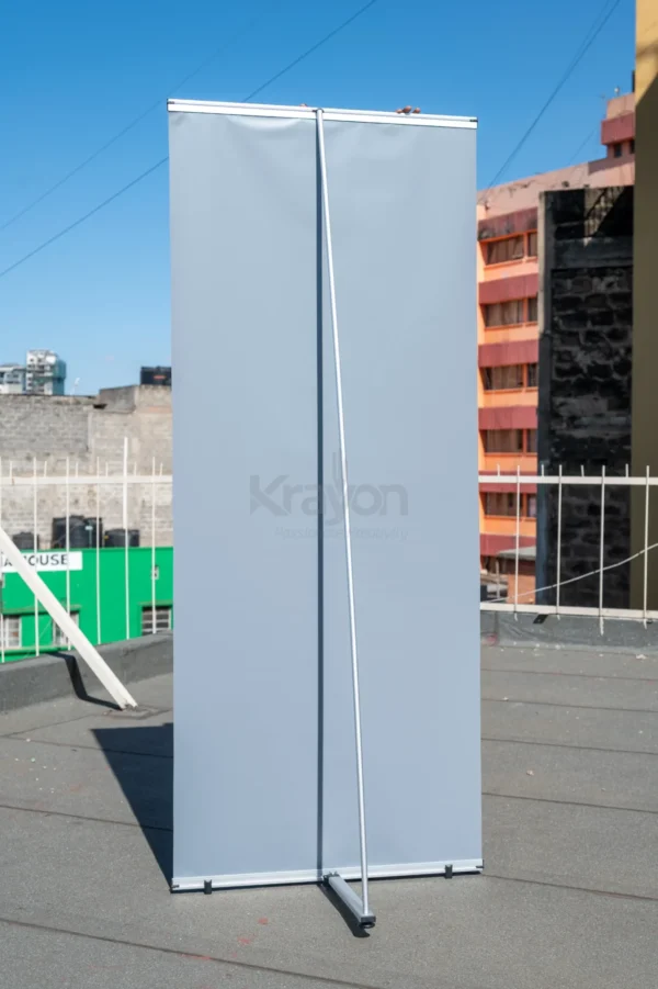 L-Banners Stand 85x200cm Exhibition Display Printing 1700 Nairobi Call WhatsApp 0119383838 Credible Point