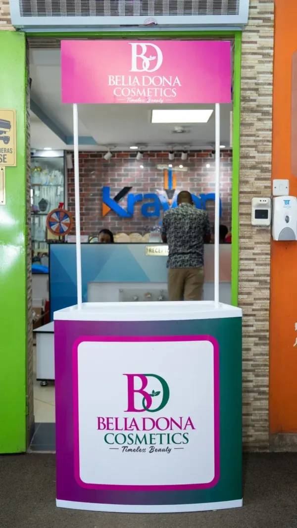 Promotional Exhibition Booth Kiosk 80x183cm Portable Display Nairobi Call WhatsApp 0119383838 Credible Point