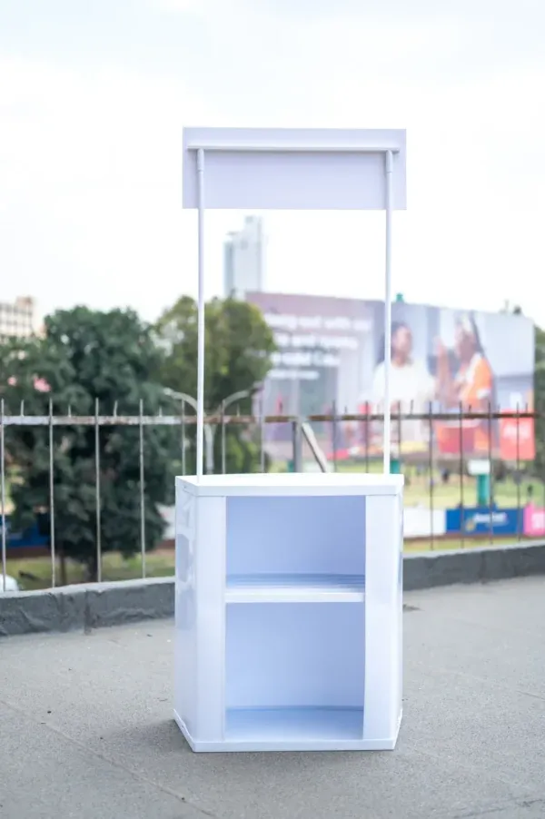 Promotional Exhibition Booth Kiosk 80x183cm Portable Display Nairobi Call WhatsApp 0119383838 Credible Point