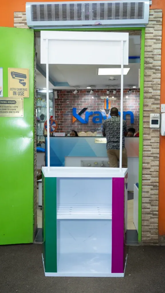 Promotional Exhibition Booth Kiosk 80x183cm Portable Display Nairobi Call WhatsApp 0119383838 Credible Point