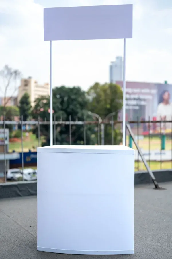 Promotional Exhibition Booth Kiosk 80x183cm Portable Display Nairobi Call WhatsApp 0119383838 Credible Point