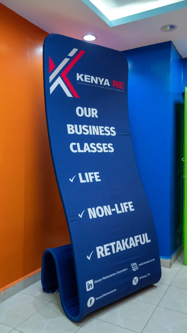 S-Stand Banners 97x205cm Curved Fabric Display Stand Nairobi Call WhatsApp 0119383838 Credible Point