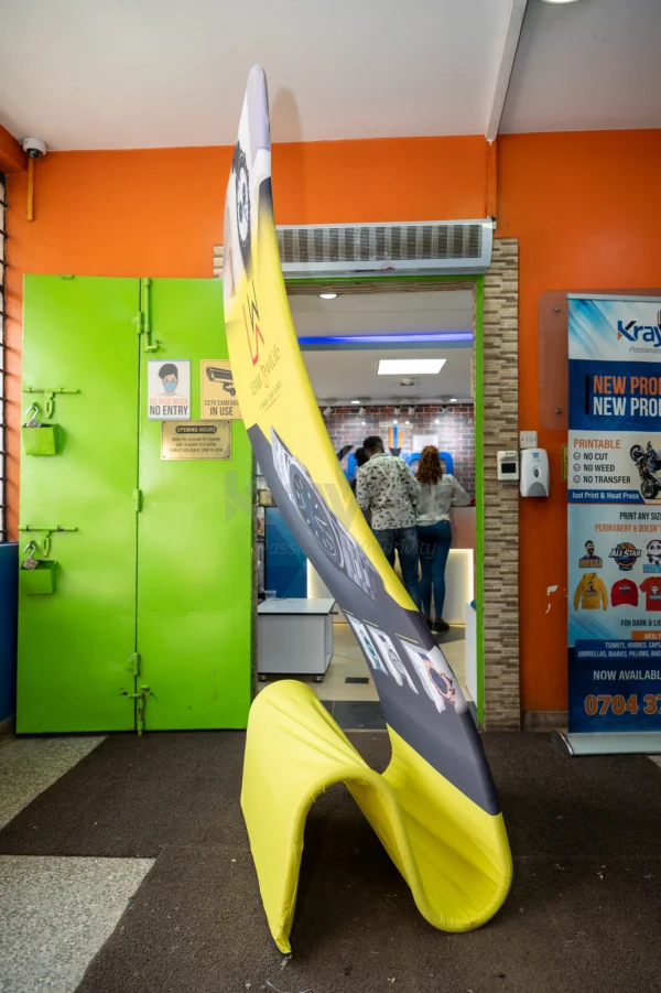 S-Stand Banners 97x205cm Curved Fabric Display Stand Nairobi | Call / WhatsApp 0119383838 | Credible Point