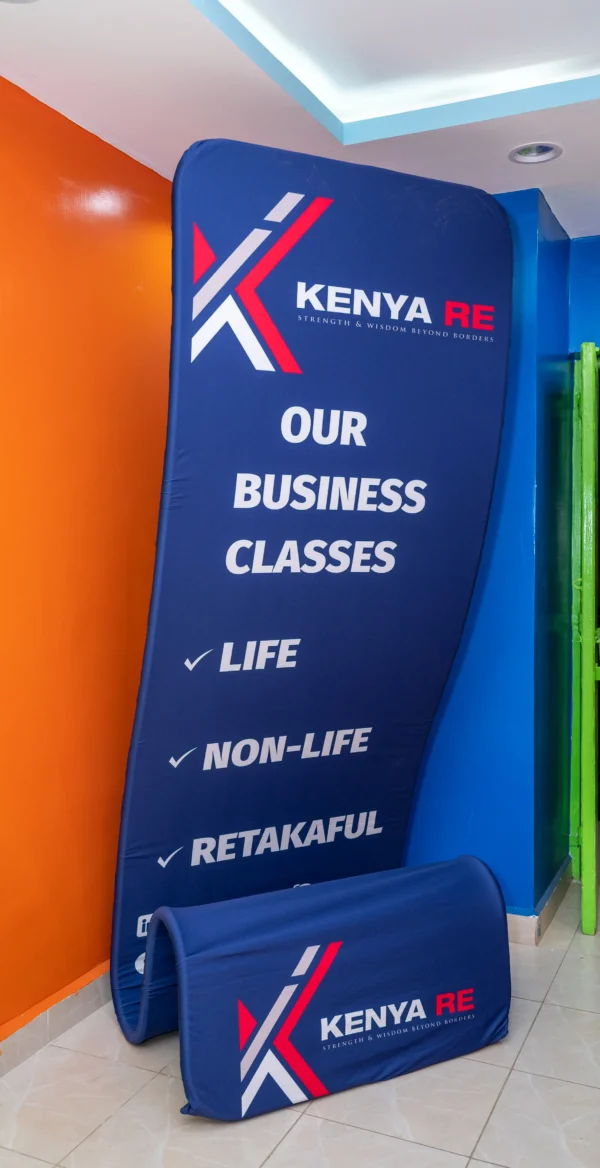 S-Stand Banners 97x205cm Curved Fabric Display Stand Nairobi | Call / WhatsApp 0119383838 | Credible Point