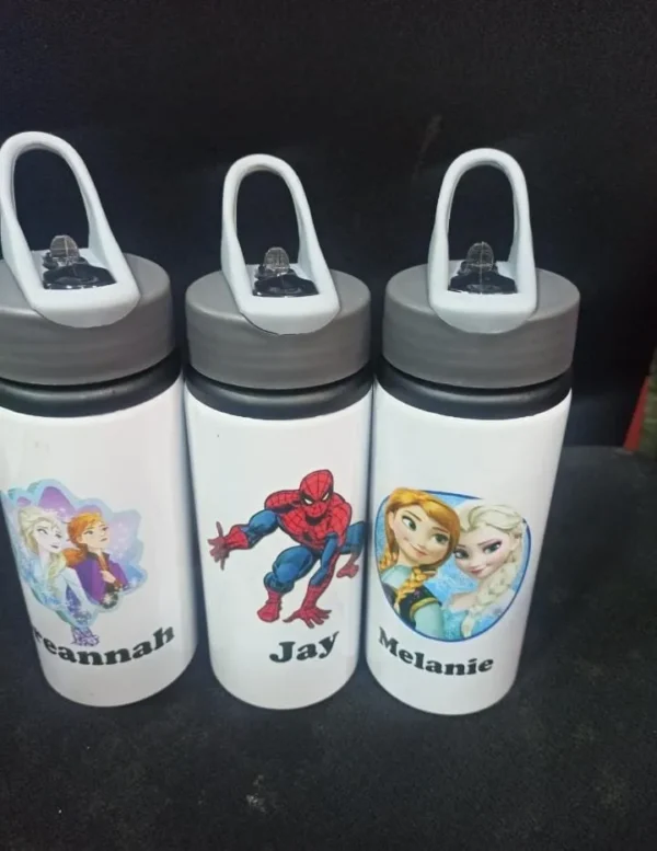 600ml Grey Handle Aluminium Water Bottle Flip-Top Lid Carry Handle Nairobi | Call / WhatsApp 0119383838 | Credible Point