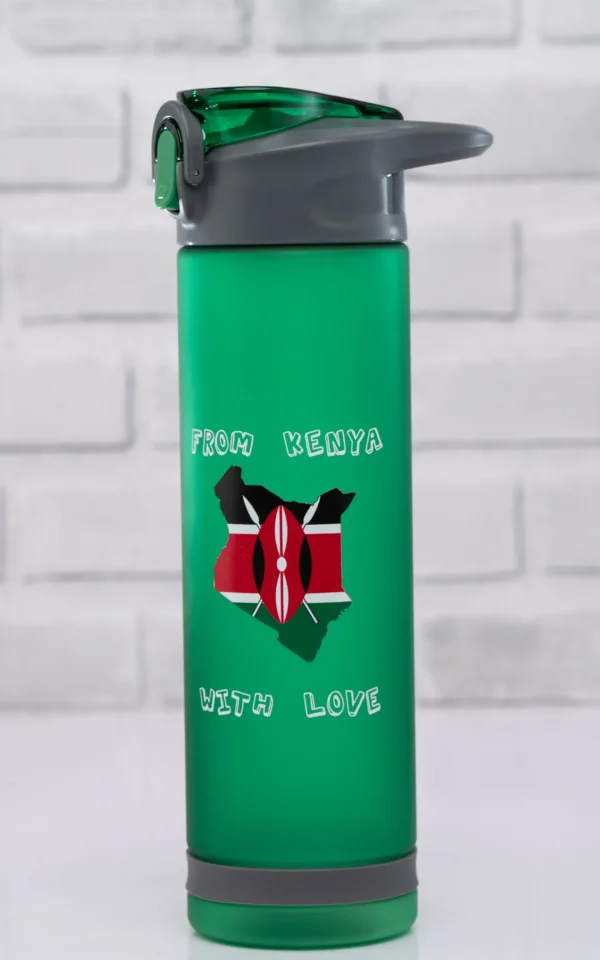850ml Plastic Water Bottles Matte Blue Grey Flip-Top Spout Nairobi | Call / WhatsApp 0119383838 | Credible Point