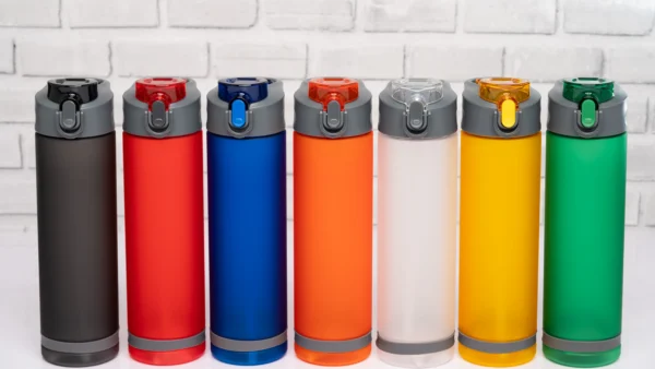850ml Plastic Water Bottles Matte Blue Grey Flip-Top Spout Nairobi | Call / WhatsApp 0119383838 | Credible Point