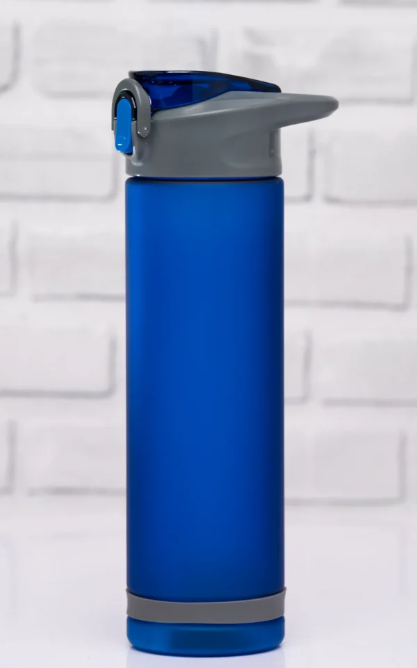 850ml Plastic Water Bottles Matte Blue Grey Flip-Top Spout Nairobi | Call / WhatsApp 0119383838 | Credible Point