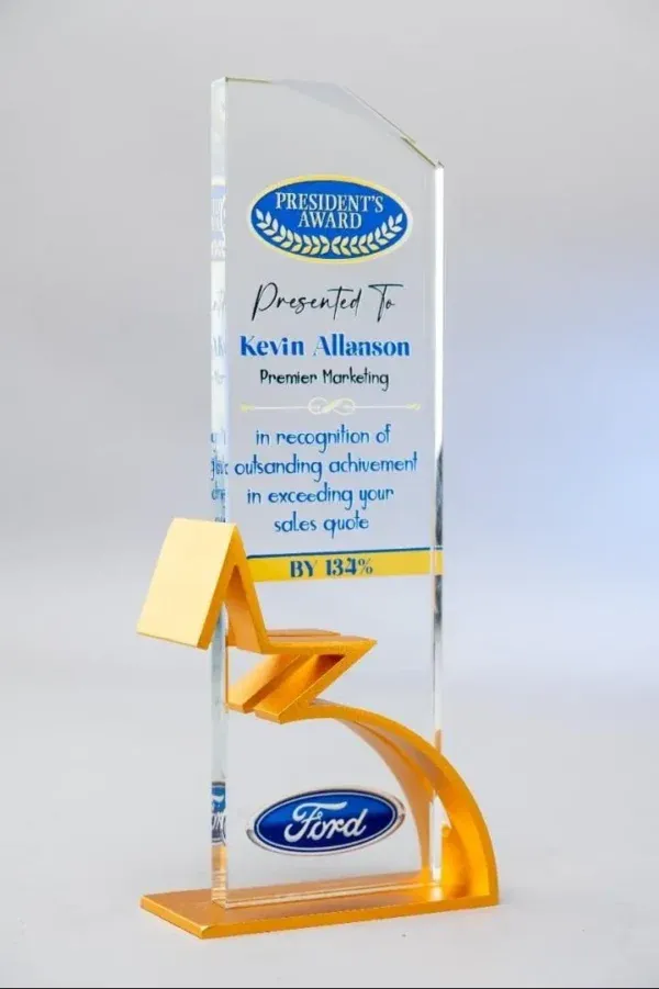 Crystal Metallic Base Awards Glass Gold Silver Metal Trophy Nairobi Call WhatsApp 0119383838 Credible Point
