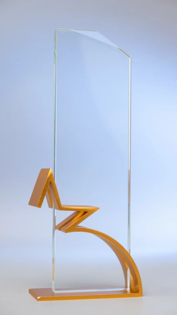 Crystal Metallic Base Awards Glass Gold Silver Metal Trophy Nairobi Call WhatsApp 0119383838 Credible Point
