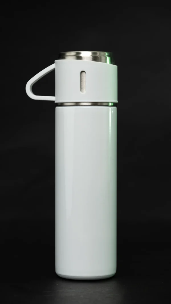 Cup Flask White Thermal 500ml with Cup Lid Branding 100 Nairobi Call WhatsApp 0119383838 Credible Point