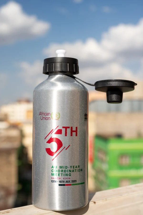 Double Lid Aluminium Bottles