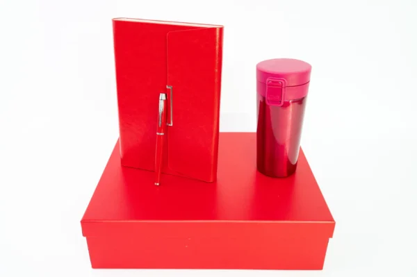 Red Gift Set Notebook Pen Tumbler Nairobi | Call / WhatsApp 0119383838 | Credible Point