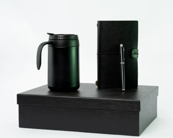 Black Executive Gift Set Notebook Pen Jug Flask Nairobi | Call / WhatsApp 0119383838 | Credible Point
