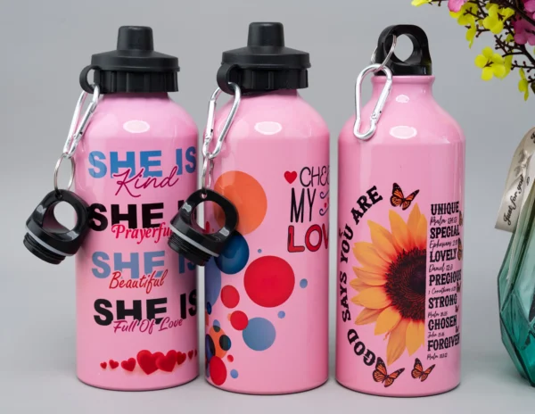 Kids Aluminium Bottles 620ml Blue Cyan Yellow Pink White Nairobi | Call / WhatsApp 0119383838 | Credible Point