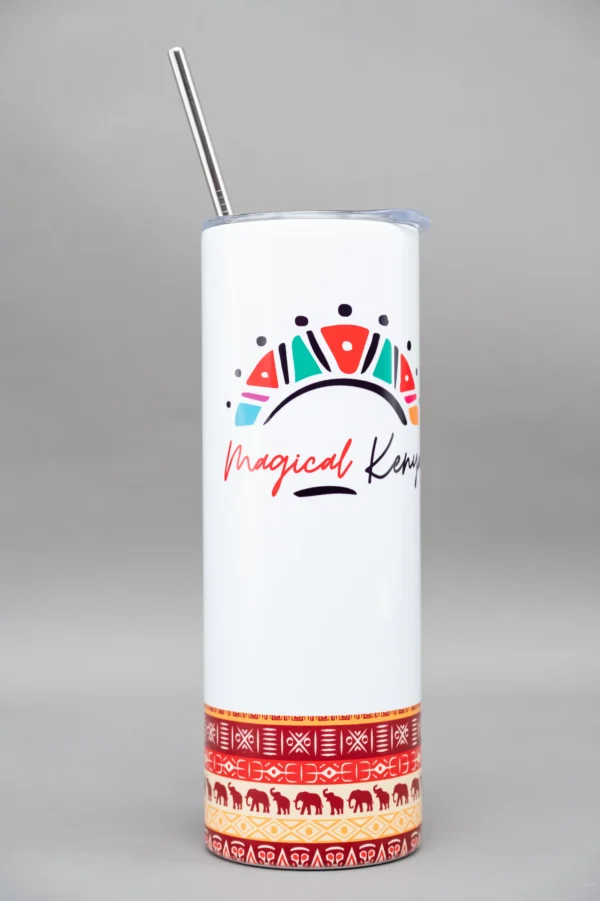 Long Tumblers 650ml Sublimation White Black Nairobi Call WhatsApp 0119383838 Credible Point