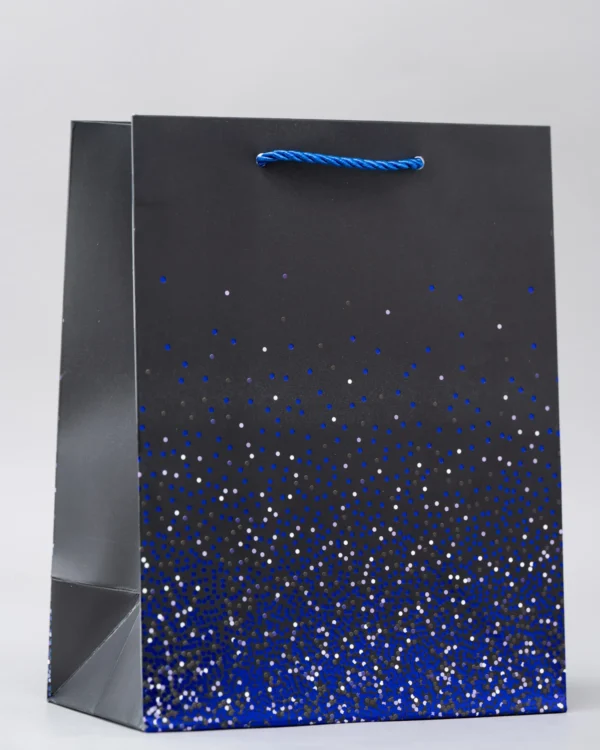 Black Blue Confetti Dot Gift Bags A3 to A6 Nairobi | Call / WhatsApp 0119383838 | Credible Point