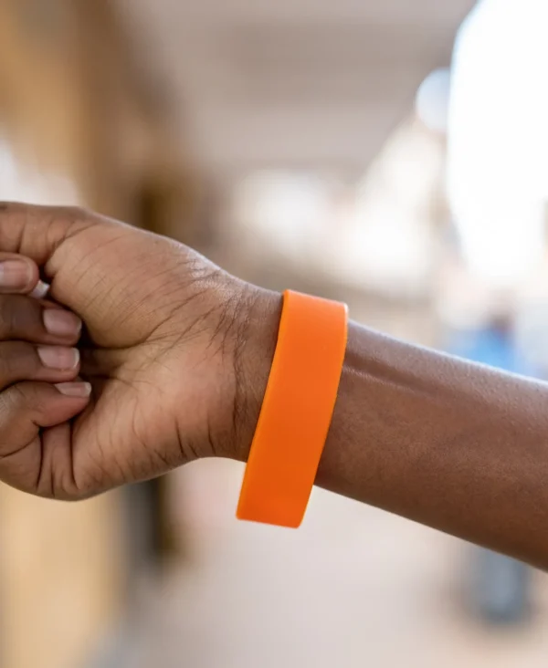 Orange Thick Wristbands 9 Colors Silicone Nairobi | Call / WhatsApp 0119383838 | Credible Point