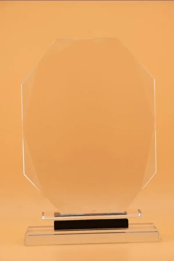 Octagon Glass Awards Standard Long Eight-Sided Geometric Nairobi Call WhatsApp 0119383838 Credible Point