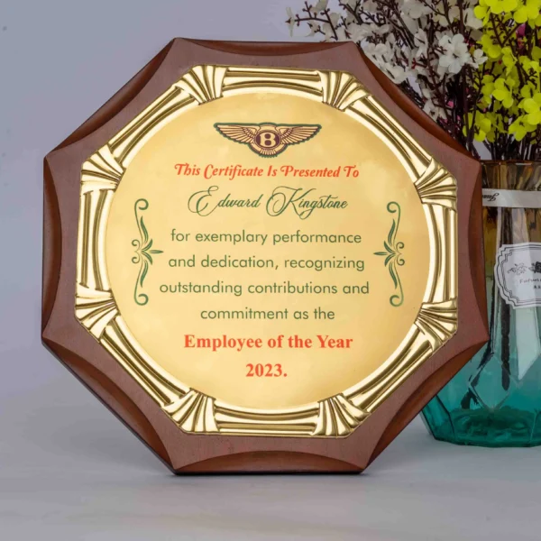 Octagon Wooden Awards Gold Silver Eight-Sided Nairobi Call WhatsApp 0119383838 Credible Point