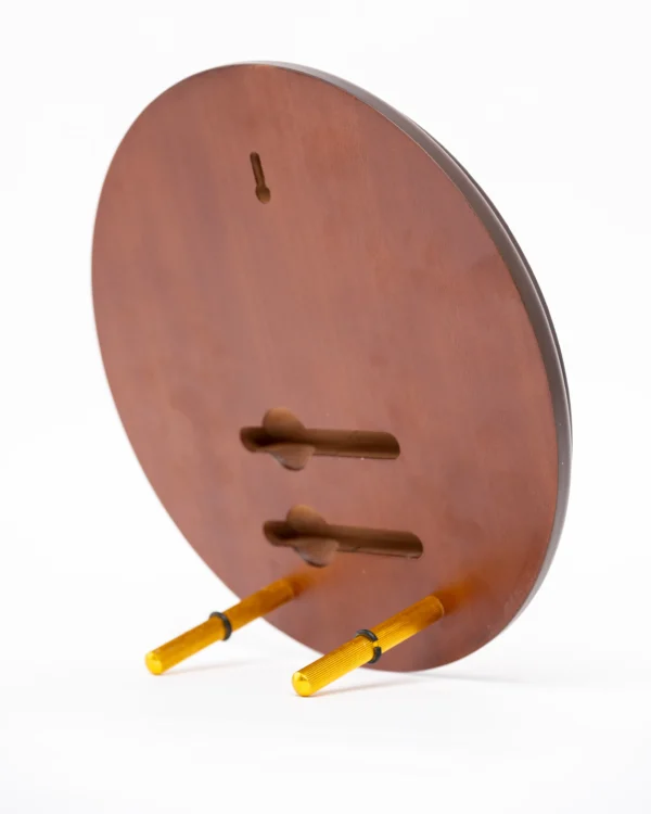 Patterned Circular Wooden Awards Gold Red Border Nairobi | Call / WhatsApp 0119383838 | Credible Point