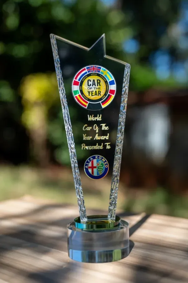 Pointed Glass Award Sharp Contemporary Precision Trophy Nairobi Call WhatsApp 0119383838 Credible Point