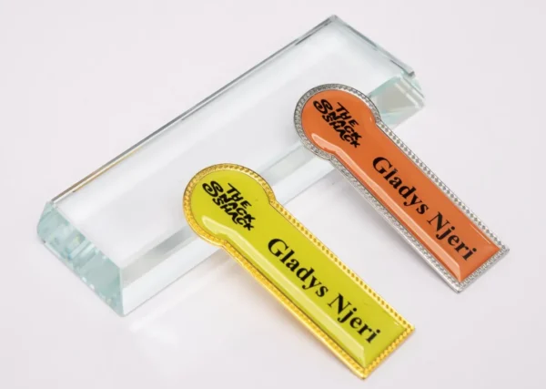 Round Corner Nametags Modern Professional Nairobi | Call / WhatsApp 0119383838 | Credible Point