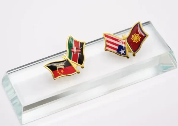 Double Sided Flag Lapels 2x1.6cm Nairobi | Call / WhatsApp 0119383838 | Credible Point