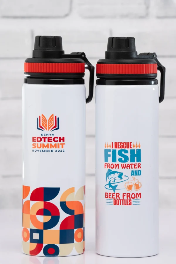 Small Ring Aluminium Bottles 750ml Black Red Blue Cyan Nairobi | Call / WhatsApp 0119383838 | Credible Point