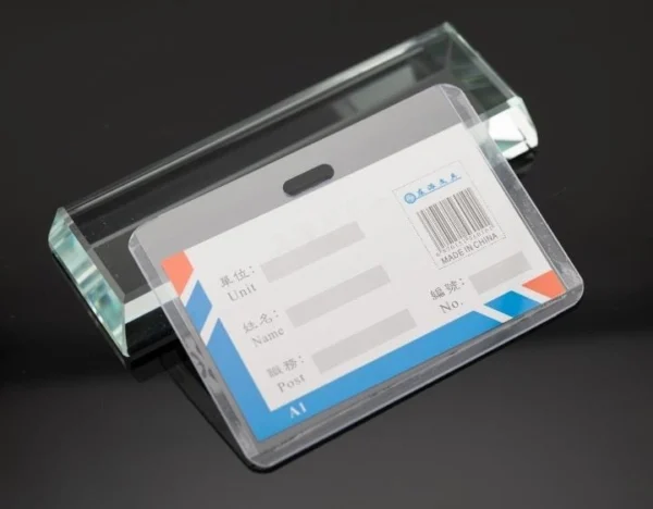 Light Frosted Card Holders 9.3x5.6cm Portrait Landscape Nairobi | Call / WhatsApp 0119383838 | Credible Point