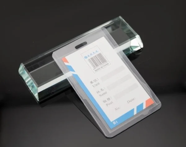 Light Frosted Card Holders 9.3x5.6cm Portrait Landscape Nairobi | Call / WhatsApp 0119383838 | Credible Point