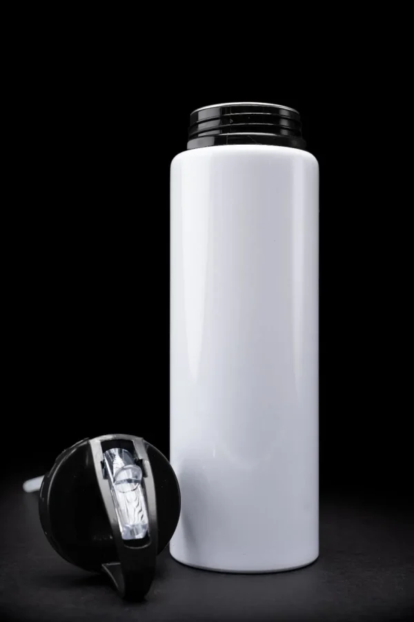 White Aluminium Water Bottles 700ml 750ml Eco-Friendly Promotional Nairobi | Call / WhatsApp 0119383838 | Credible Point