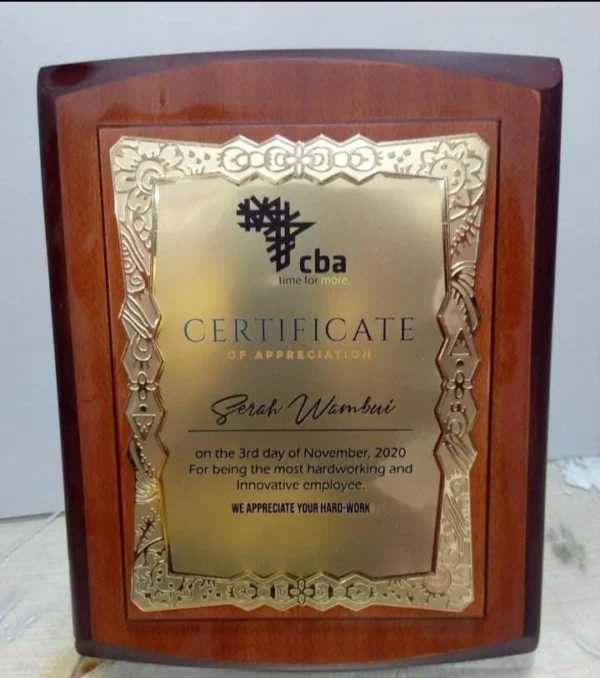 Wooden Awards for Sublimation Printing A4 Size A5 Print Area Nairobi Call WhatsApp 0119383838 Credible Point