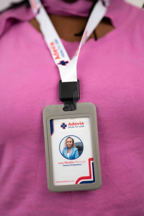Affordable Single-Sided Job ID Card printed with Lanyard & Yo-Yo Nairobi | Call / WhatsApp 0119383838 | Credible Point