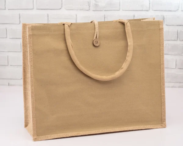 A3 Jute Bags – Eco-Friendly Tote with Smooth Beige Sides Nairobi KSh 600 Credible Point