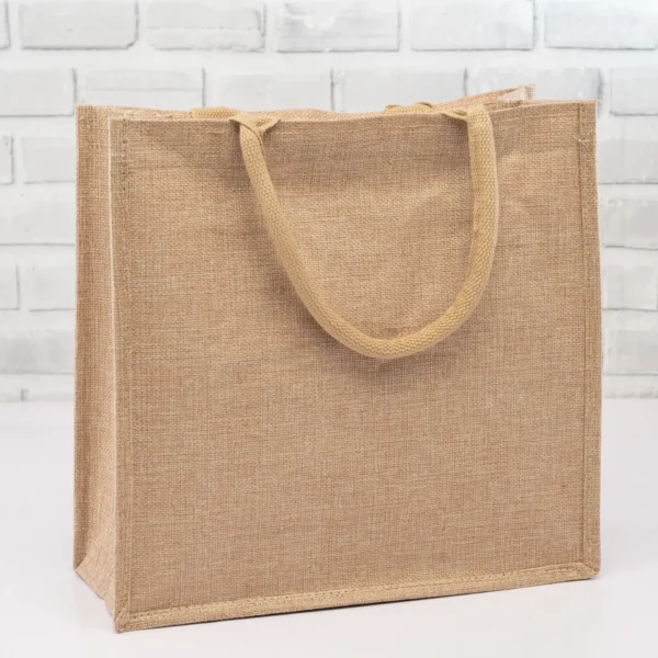 A3 Rough Jute Bags with Zip – Eco-Friendly Tote with Secure Zip Closure Nairobi KSh 550 Credible Point