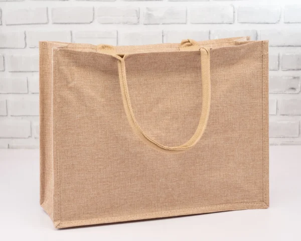 A3 Rough Jute Bags with Zip – Eco-Friendly Tote with Secure Zip Closure Nairobi KSh 550 Credible Point