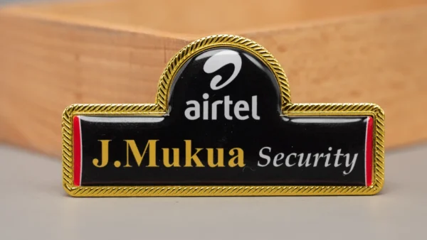Domed Executive Nametags Gold Silver Nairobi | Call / WhatsApp 0119383838 | Credible Point