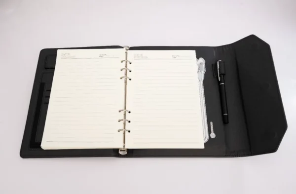 Executive Notebook Powerbank 8000mAh – Premium Leather Organizer with Built-in Charger Nairobi KSh 4,000 Credible Point