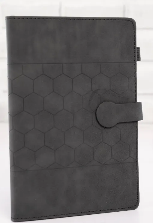 Honeycomb Embossed Notebooks – PU Leather A5 Notebooks with Honeycomb Texture Nairobi KSh 450 Credible Point