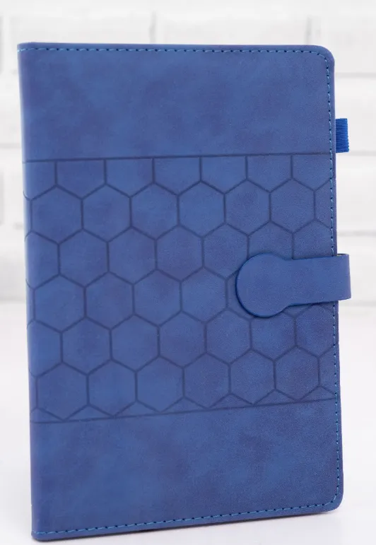 Honeycomb Embossed Notebooks – PU Leather A5 Notebooks with Honeycomb Texture Nairobi KSh 450 Credible Point