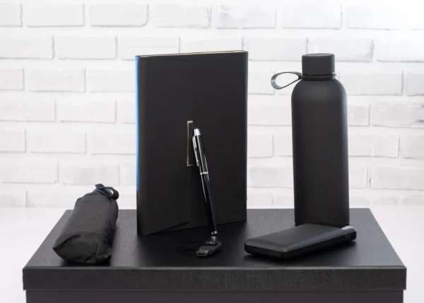 6-in-1 Titan Executive Gift Set Umbrella Powerbank Flask Pen Flash Disk Notebook Nairobi | Call / WhatsApp 0119383838 | Credible Point