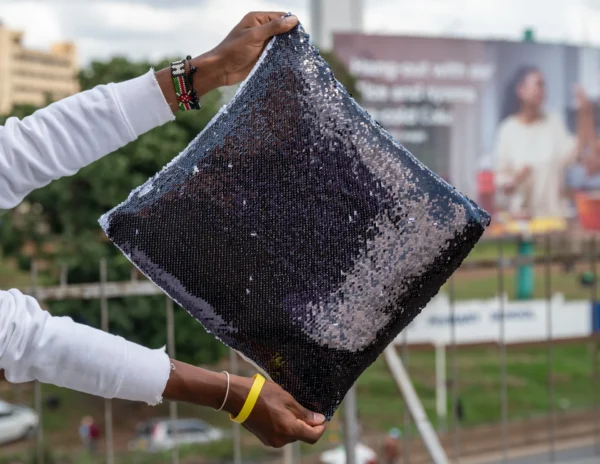 Black Affordable Sequin Pillow Cases Nairobi | Call / WhatsApp 0119383838 | Credible Point