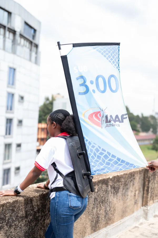 Backpack Telescopic Flag System Portable Walking Billboard Nairobi | Call / WhatsApp 0119383838 | Credible Point