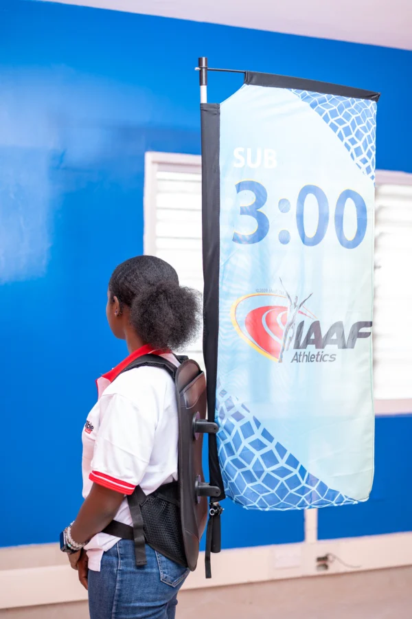Backpack Telescopic Flag System Portable Walking Billboard Nairobi | Call / WhatsApp 0119383838 | Credible Point